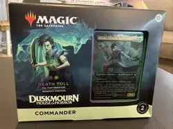 MtG: Duskmourn - Commander Deck - Death Toll NEW - Image 1