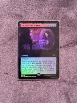 Beseech the Mirror (Extended Art) - FOIL – Wilds of Eldraine – #0366 – NM MTG - Image 3