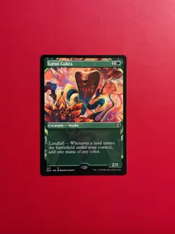 MTG 1x Lotus Cobra (Showcase) -NM- Zendikar Rising - Image 1