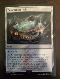Demolition Field (Surge Foil) Commander: Final Fantasy Foil - Image 1