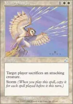 Scourge Wing Shards - Foil x1 Light Play, English Magic Mtg M:tG - Image 1
