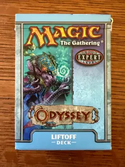 2001 Magic the Gathering Odyssey Liftoff Deck OPENED NEVER PLAYED COMPLETE - Image 1