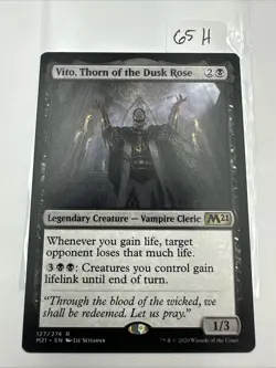 Vito, Thorn of the Dusk Rose Core Set 2021 Regular Near Mint - Image 2