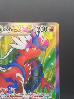 Koraidon ex 231/198 SV01: Scarlet & Violet Ultra Rare Full Art Holo Pokemon Card - Image 3