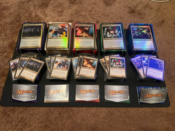 MTG Commander 2013 + 2015 sets - complete, sleeved, excellent - 10 magic decks - Image 3