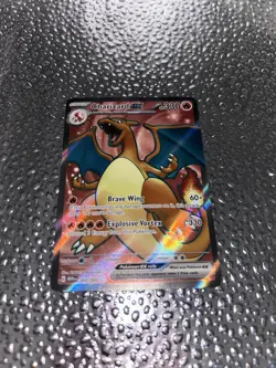Pokemon TCG Scarlet & Violet 151 (MEW) Charizard ex 183/165 - Pack Fresh NM+ - Image 2