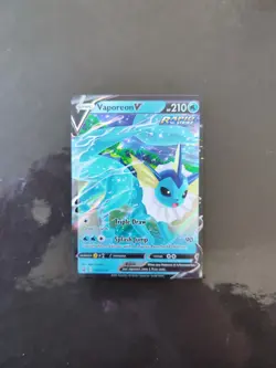 Pokemon TCG Vaporeon V Sword & Shield SWSH150 Promo NM - Image 1