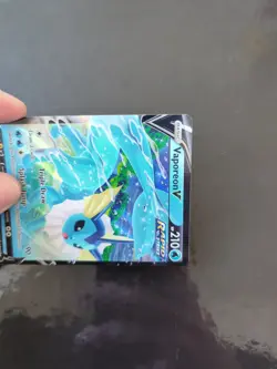 Pokemon TCG Vaporeon V Sword & Shield SWSH150 Promo NM - Image 3