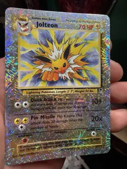Pokemon TCG Jolteon Legendary Collection Reverse Holo Rare 70 HP 14/110 2002 - Image 4