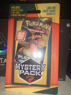 Pokemon Mystery Pack Chase VINTAGE Packs Seeded 1:5 Unweighted Sealed PlatinumU - Image 1