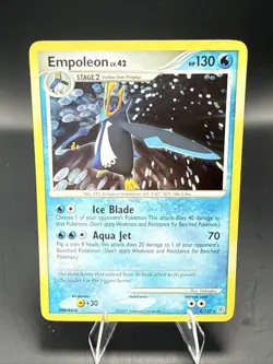 Pokemon Empoleon Holo Rare Diamond and Pearl 4/130 - Image 1