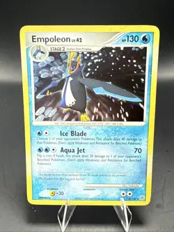 Pokemon Empoleon Holo Rare Diamond and Pearl 4/130 - Image 2