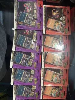 Lot of Ten Pokemon TCG Ascended Hero’s 3 Pack Blisters Factory Sealed New - Image 1