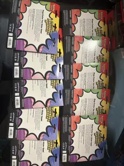 Lot of Ten Pokemon TCG Ascended Hero’s 3 Pack Blisters Factory Sealed New - Image 2