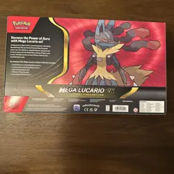 Pokemon TCG Mega Lucario ex Premium Figure Collection Box Factory Sealed - Image 3