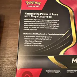 Pokemon TCG Mega Lucario ex Premium Figure Collection Box Factory Sealed - Image 4