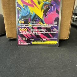 Mega Manectric ex 158/132 Ultra Rare Mega Evolution Pokemon Near Mint ships fast - Image 3