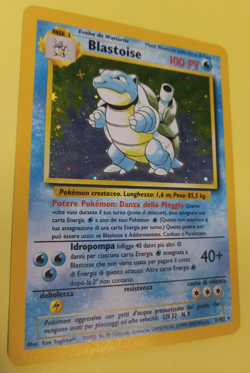 Pokemon TCG - Blastoise - 2/102 - Italian - Holo Rare - Base Set [Heavy Play] - Image 3