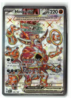 Hoopa ex ⭐ 226/182 Holo Ultra Rare Paradox Rift 2023 Pokemon NM - Image 1