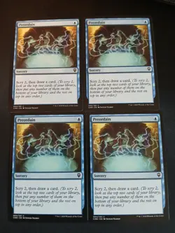 MTG - 4 x Preordain - Commander Legends Near Mint 4x x4 - Image 1