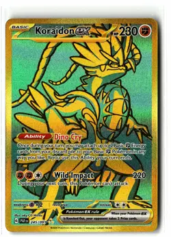 Koraidon ex ⭐ 245/091 Holo Hyper Rare Paldean Fates 2024 Pokemon NM - Image 1