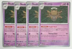 4x Shedinja 051/132 x4 - Mega Evolution - Pokemon TCG - Playset - Image 1