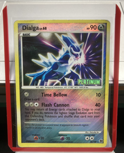 2008 Pokemon Dialga 16/106 Great Encounters Rare Reverse Holo "Platinum" Stamped - Image 1