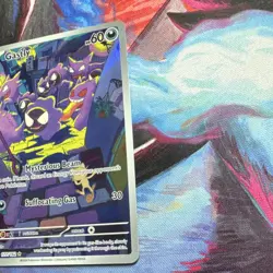 Pokemon Gastly 177/162 SV05 Temporal Forces Illustration Rare Holo Basic 60 HP - Image 3