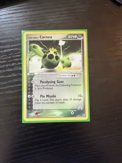 Team Aqua's Cacnea Prerelease 024/095 Holo Pokemon Rare Nm Vintage - Image 1