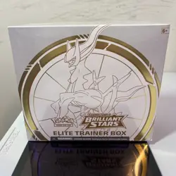 Pokemon TCG Brilliant Stars Elite Trainer Box ETB New Factory Sealed 820650870125 - Image 1
