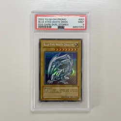 Yu-GI-Oh! - PSA 9 DDS-001 Blue Eyes White Dragon - 2002 Secret Rare - Image 1