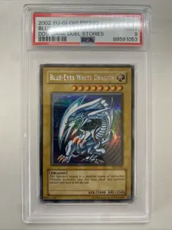 Yu-GI-Oh! - PSA 9 DDS-001 Blue Eyes White Dragon - 2002 Secret Rare - Image 2