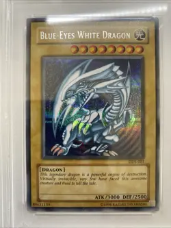 Yu-GI-Oh! - PSA 9 DDS-001 Blue Eyes White Dragon - 2002 Secret Rare - Image 3