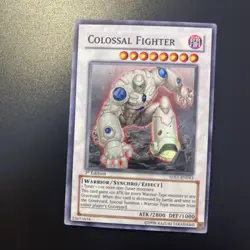 Colossal Fighter 5DS1-EN043 Super Rare 1st Edition LP - Image 1