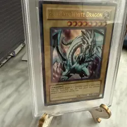 2024 Yu-Gi-Oh! Blue-Eyes White Dragon #RP01-EN001 Ultra Rare (Retro Pack) PSA - Image 2