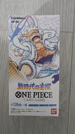 One Piece TCG CCG OP-05 OP05 Awakening of The New Era Japanese Booster Box 24pac - Image 2
