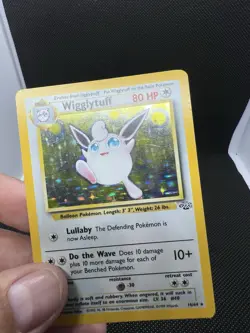 Pokemon TCG Wigglytuff Holo Unlimited Rare Card 16/64 Jungle Base Set - Image 3