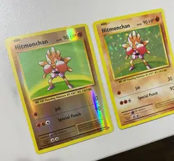 Hitmonchan Rare Holo Rev XY Evolutions Pokemon Cards - Pack Fresh Mint - Image 2