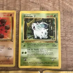 Pokemon TCG 1st Edition Team Rocket, Jungle & Fossil 5 Card Lot WOTC - Image 4