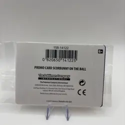 Pokemon TCG Scorbunny Promo Card On the Ball Futsal, 004/005, Factory Sealed - Image 3