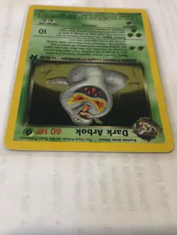 Pokemon card This card is a Dark Arbok (Holo) from the original Pokemon Trading - Image 4
