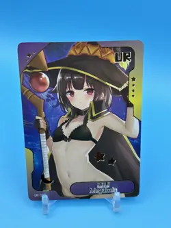 Megumin UR-009 Konosuba anime Senpai Goddess Haven Set 5 Card Waifu - Image 2