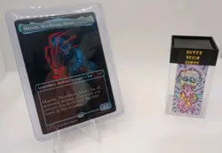 Magic the Gathering -Marvin, Murderous Mimic (Double Exposure)+Art Card - Image 4