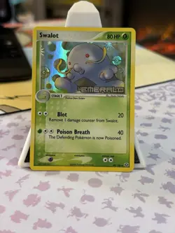 Swalot 40/106 EX Emerald Stamped Reverse Holo Near Mint/Mint Pokemon TCG Card - Image 1