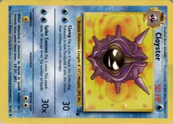 Pokemon Cloyster 32/62 Fossil Pokemon Trading Card TCG WOTC - Image 5