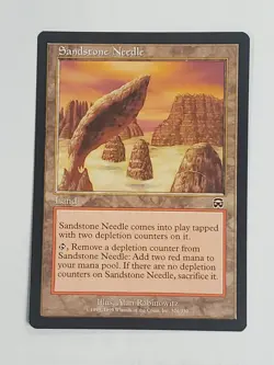MTG Sandstone Needle (Mercadian Masques/Land/C) - BGM - Image 1