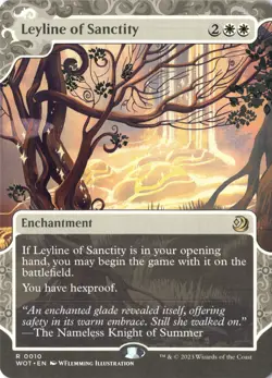 Leyline Santity NM/M* ENCHANTING TALES Wilds Of Eldraine 0010 mtg -UnltdCards - Image 1