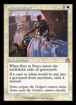 Rest in Peace - Ravnica Remastered (RVR) Magic: the Gathering Single Foil - Image 1