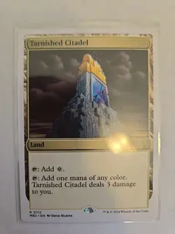 Magic The Gathering Tarnished Citadel (White Border) Mystery Booster 2 Regular - Image 1