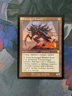Scavenged Brawler - Retro | 7% Off 2+ | Brother's War | NM | MTG - Image 1